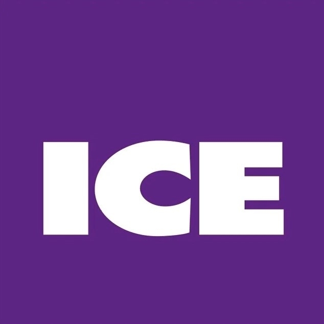 The logo of ICE